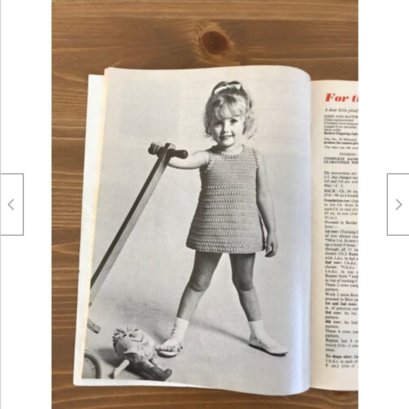 Vtg First Steps in Crochet Patons #167 Hand Crocheting Beginner Pattern Booklet - Picture 5 of 6